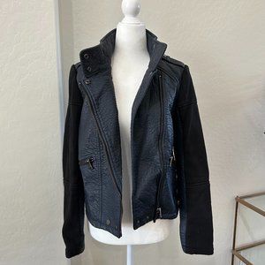 Bernardo Faux Leather Moto Jacket